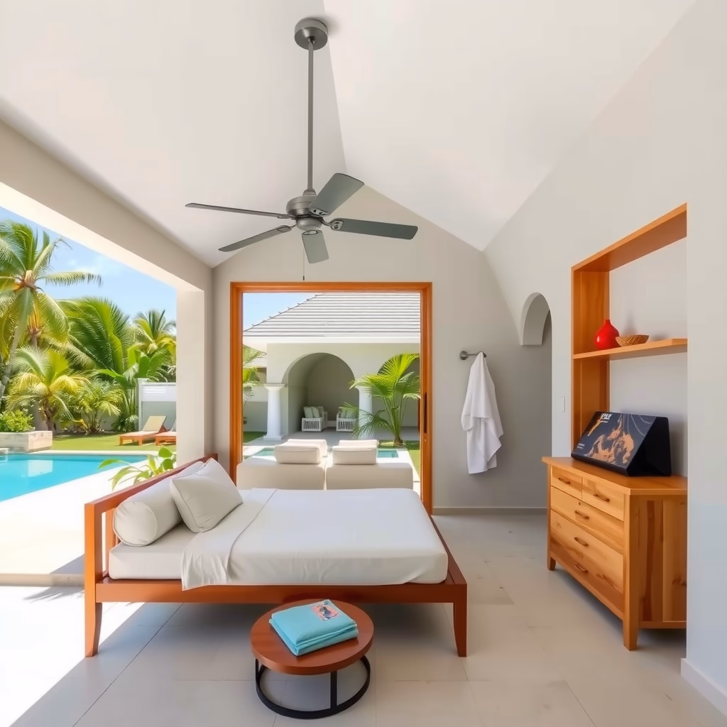 Dark Academia Pool House